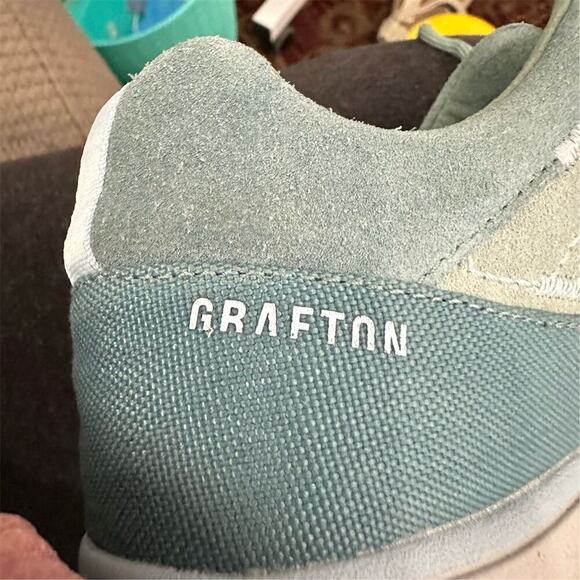 Grafton | Shoes | Grafton Womens Hiking Shoes Size 65 Green  Grafton Women\'s Hiking‎ Shoes Size 6.5 Green Suede Trail Running Sneaker